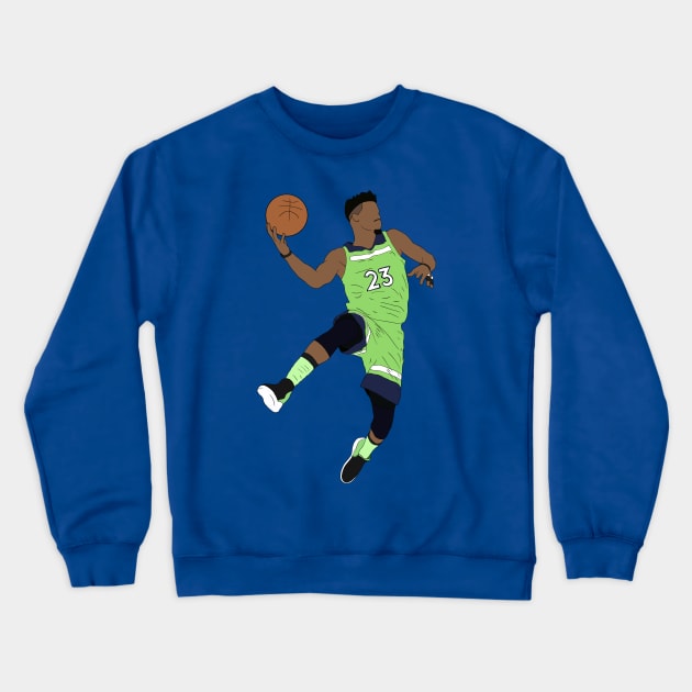 Jimmy Butler Minnesota Crewneck Sweatshirt by rattraptees